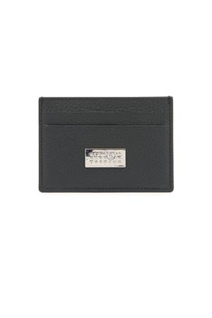 Black calf leather Numeric card holder MM 6 MAISON MARGIELA | SA5UI0013P8336T8013